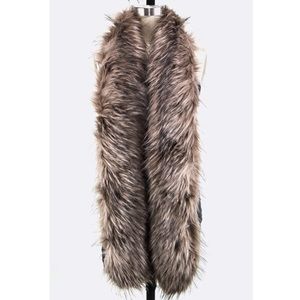 Iconic Furry Long Scarf